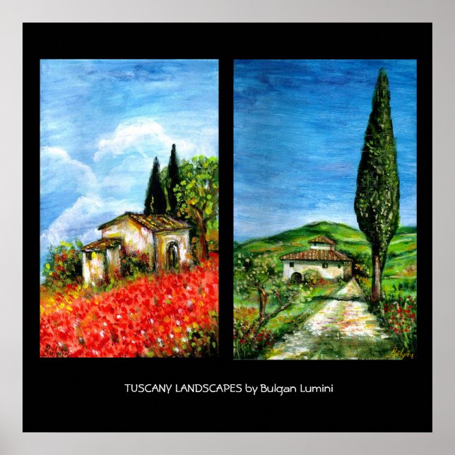 TUSCANY LANDSCAPES POSTER (Vorne)