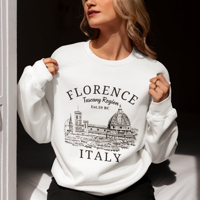 Tuscany’s Classic Florence Landscape Sweatshirt (Von Creator hochgeladen)