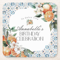 Tuscany Tile Italienische Geburtstagsparty Tischde