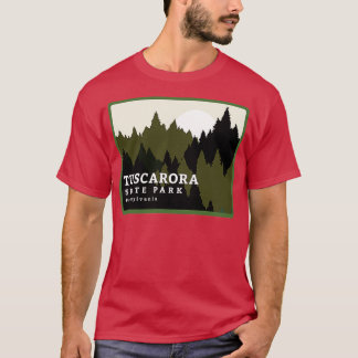 Tuscarora Staat Park Pennsylvania Wald Sunrise T-Shirt