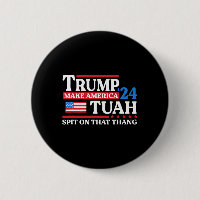 Tush 24 Funny Trump 2024 Flag Maga Spit auf diesem