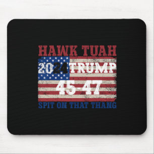 Tush Spit auf diese Thang-Wahl Parodie Trump 2024 Mousepad