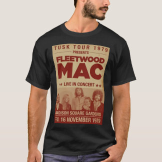 Tusk Tour Fleetwood 1979 Poster Classic T - Shirt