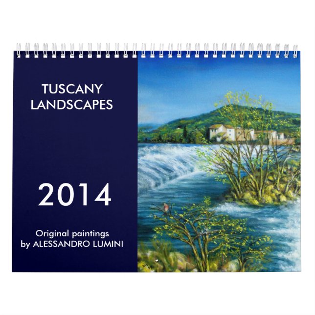 TUSKANISCHE LANDSCHAFTEN 2014 KALENDER (Titelbild)