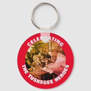 Tuskegee-Airman-Tag feiern Schlüsselanhänger