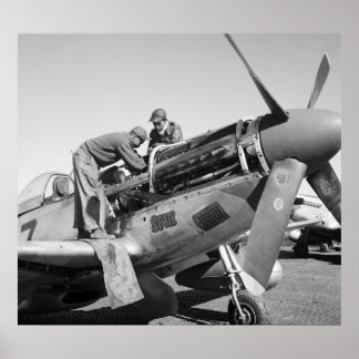 Tuskegee Airmen: 1945 Poster