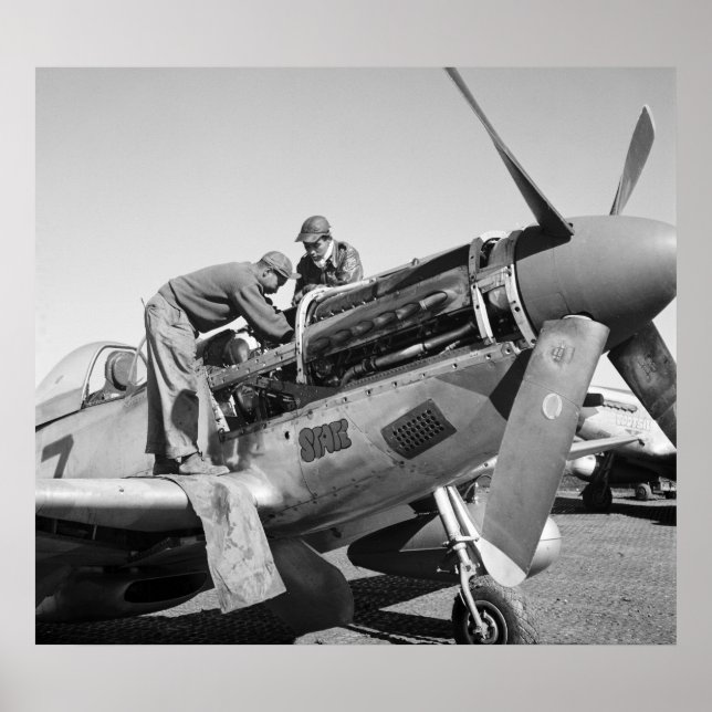 Tuskegee Airmen: 1945 Poster (Vorne)