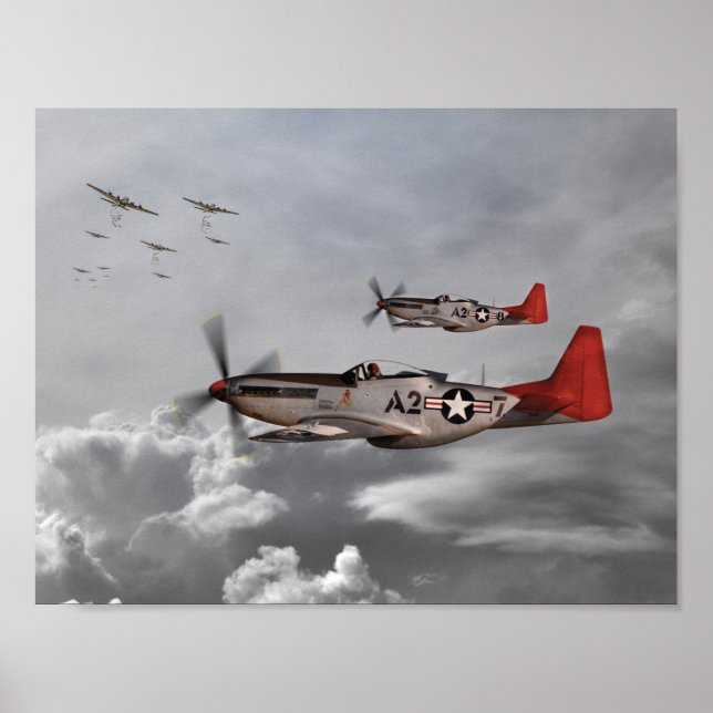 Tuskegee Airmen Poster (Vorne)