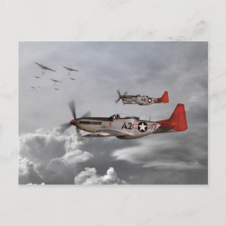 Tuskegee Airmen Postkarte