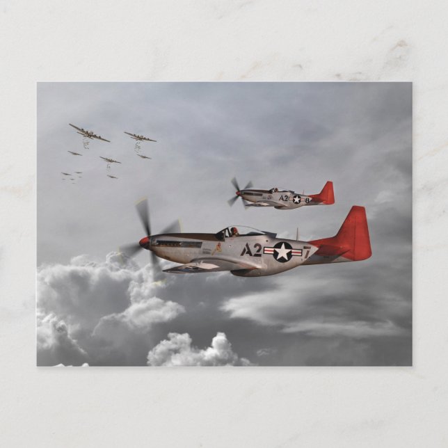 Tuskegee Airmen Postkarte (Vorderseite)