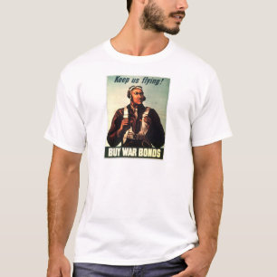 Tuskegee Flieger, rote Schwanz Krieg-Bindung T-Shirt