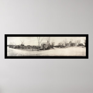 Tuskegee Panoramic Photo 1916 Poster