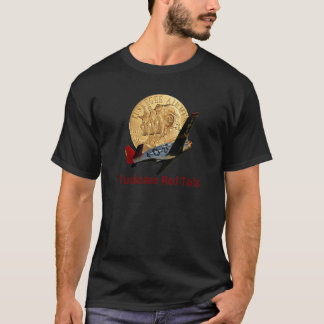 Tuskegee Rot-Schwanz T-Shirt