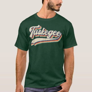 Tuskegee Sports Name Vintage Retro Gift Men Women T-Shirt