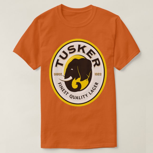 TUSKER LAGER by ABEL2017 T-Shirt (Design vorne)