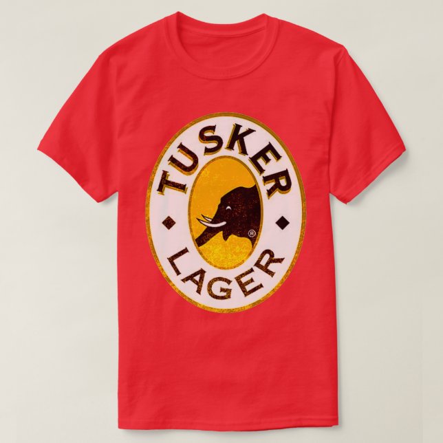 Tusker Lager Long T-Shirt (Design vorne)