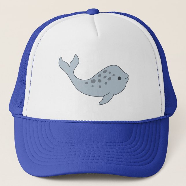 Tuskless Narwhal Trucker Hat Truckerkappe (Vorderseite)