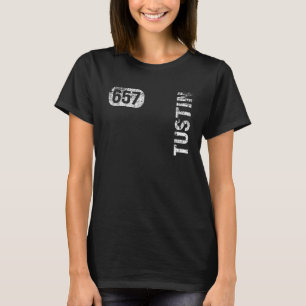 Tustin California 657 Area Code Vintag Retro T-Shirt