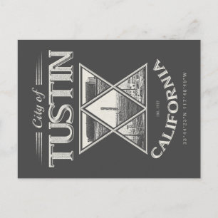 TUSTIN ORANGE KALIFORNIA VINTAG POSTKARTE