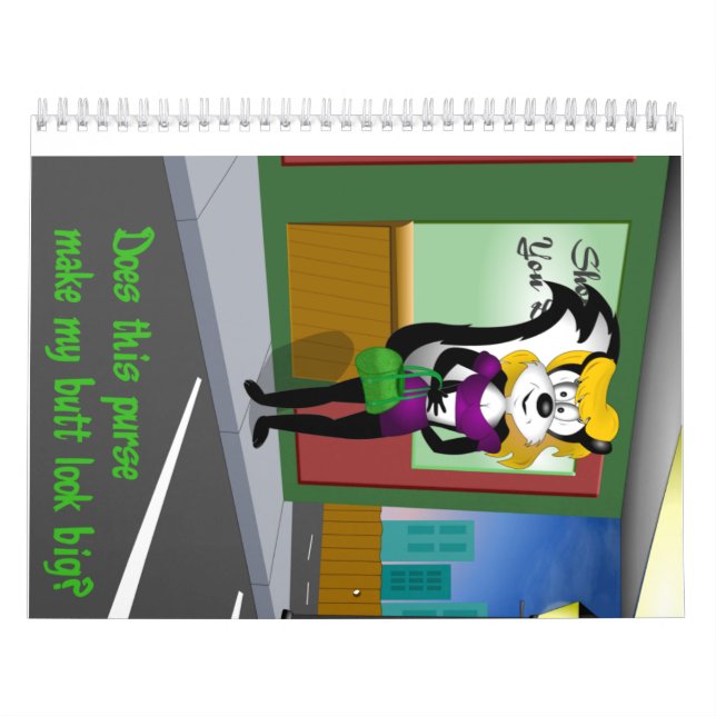 Tut dies… Stinktier-Zeitschrift Kalender (Titelbild)