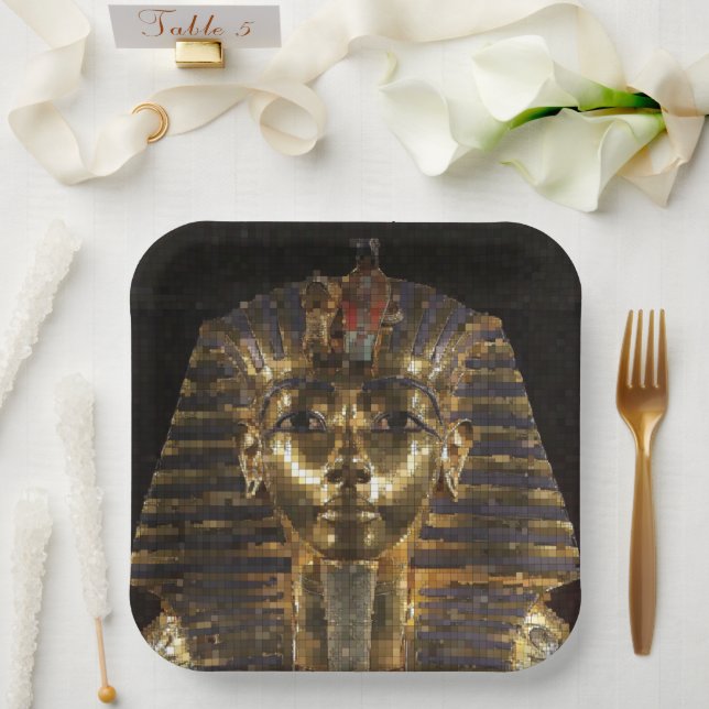 Tut Ench Amun 001 Pappteller (Hochzeit)