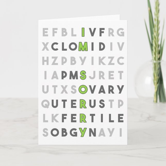 Tut mir leid (grün) karte (Vorderseite)