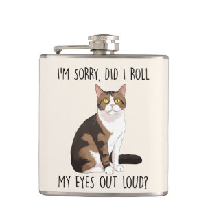 Tut mir leid, habe ich meine Augen laut ausgeworfe Flachmann