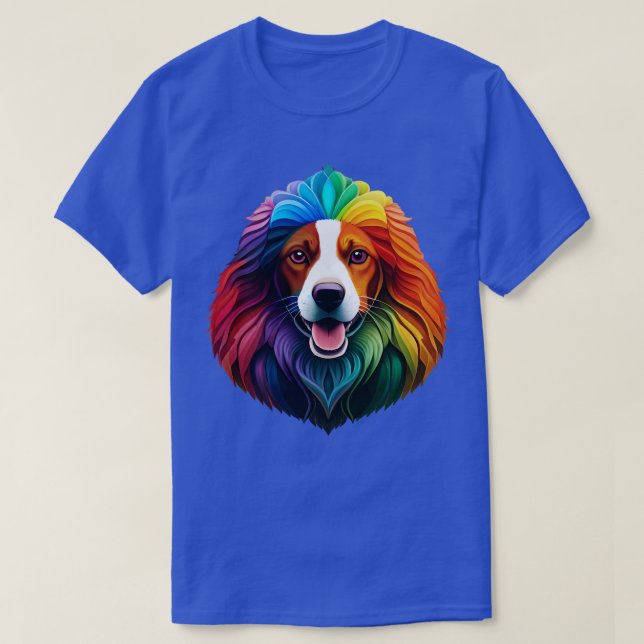 Tut mir leid, ich habe spät einen Hund gesehen T-Shirt (Design vorne)