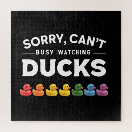 Tut mir leid, ich kann es nicht, ich beobachte Ent Puzzle