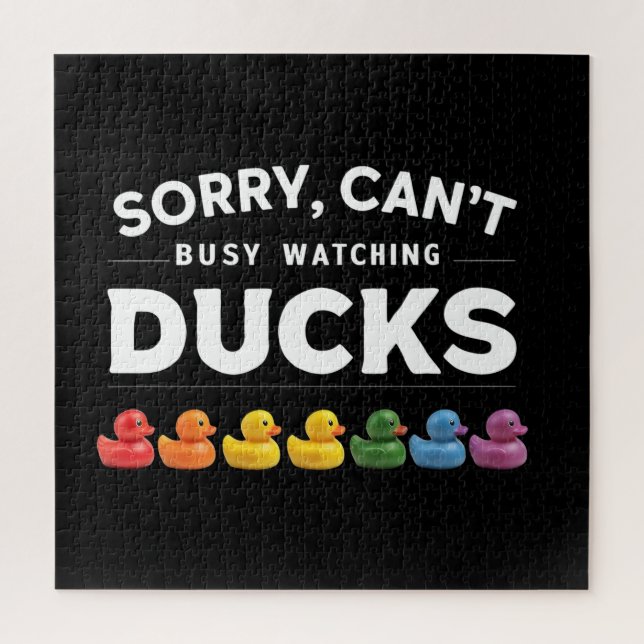 Tut mir leid, ich kann es nicht, ich beobachte Ent Puzzle (Vertikal)