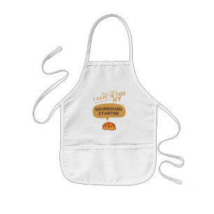 Tut mir leid, ich muss meinen Sourdough-Starter ni Kinderschürze