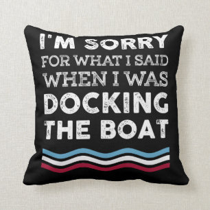 Tut mir leid, was ich gesagt habe, als ich das Boo Kissen