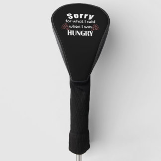 Tut mir leid, was ich gesagt habe golf headcover