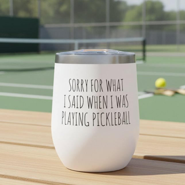 Tut mir leid, was ich gesagt habe Pickleball spiel (Von Creator hochgeladen)