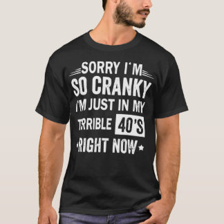Tut mir leid, wenn ich unsicher bin, bin ich in me T-Shirt