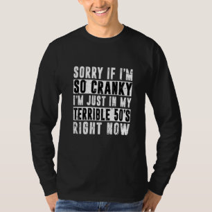 Tut mir leid, wenn ich unsicher bin, bin ich in me T-Shirt