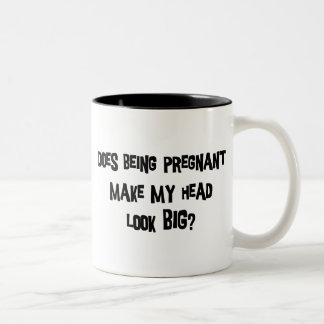 Tut seiend schwanger, meinen Hauptblick groß zu Zweifarbige Tasse