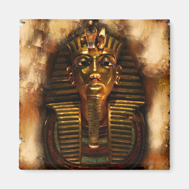 Tutanchamuns Vision Kunstmagnet Magnet (Vorne)