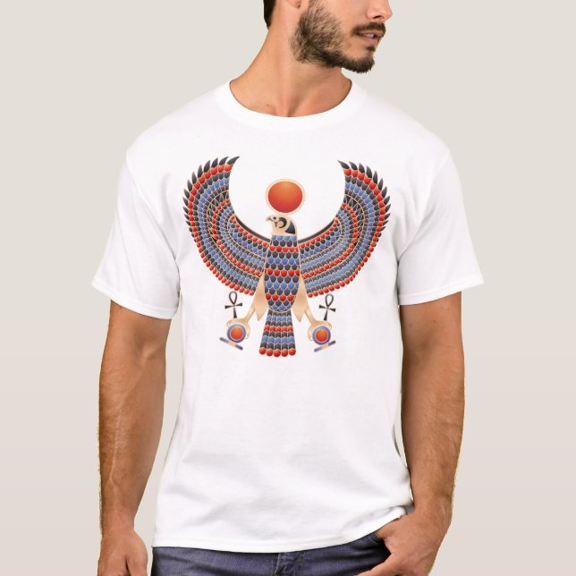 Tutankhamen Falke T-Shirt (Vorderseite)