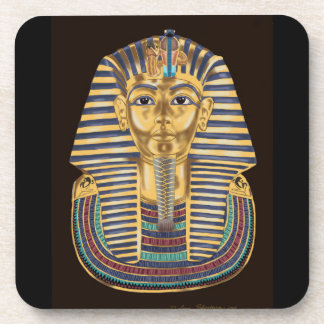 Tutankhamons goldene Maske Getränkeuntersetzer