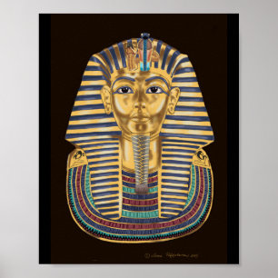 Tutankhamons Goldene Maske Poster