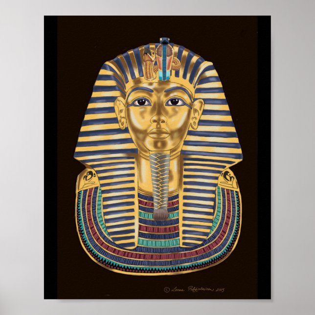 Tutankhamons Goldene Maske Poster (Vorne)