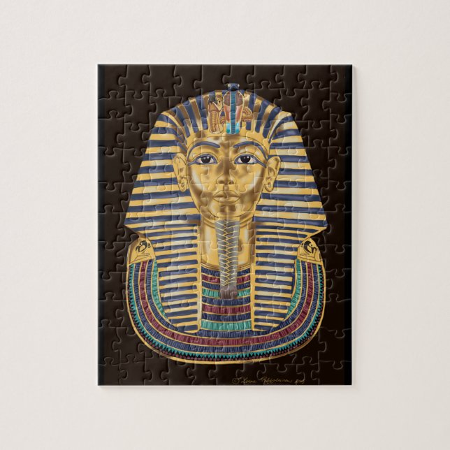 Tutankhamons goldene Maske Puzzle (Vertikal)