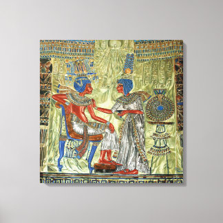 Tutankhamons Throne Leinwanddruck