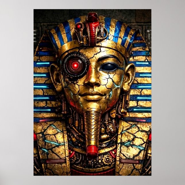 Tutankhamun 2.0: The Cyber King Poster (Vorne)
