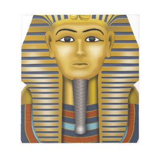Tutankhamun Ägyptische Maske Notizblock