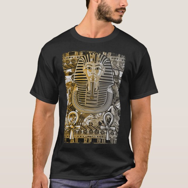 Tutankhamun ancient Ägypten Pharoah King Tut Ankh T-Shirt (Vorderseite)