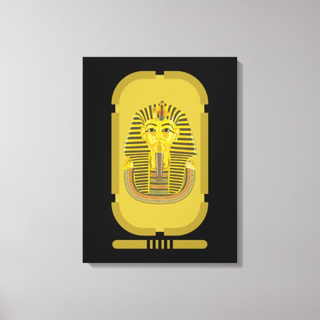 Tutankhamun Canvas Print Leinwanddruck (Vorderseite)