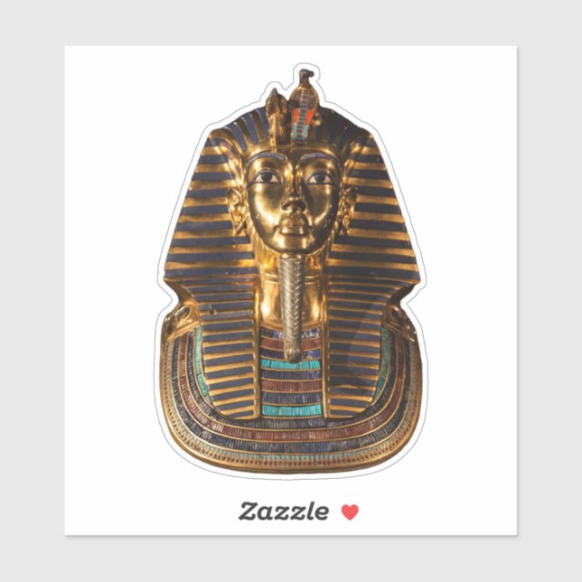 Tutankhamun Der ägyptische König - Antiker Royal M Aufkleber (Blatt)