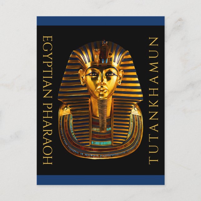 TUTANKHAMUN Discovery Centennial Postkarte (Vorderseite)